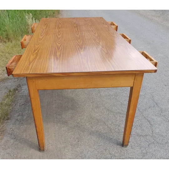 Table de Communauté a 6 tiroirs