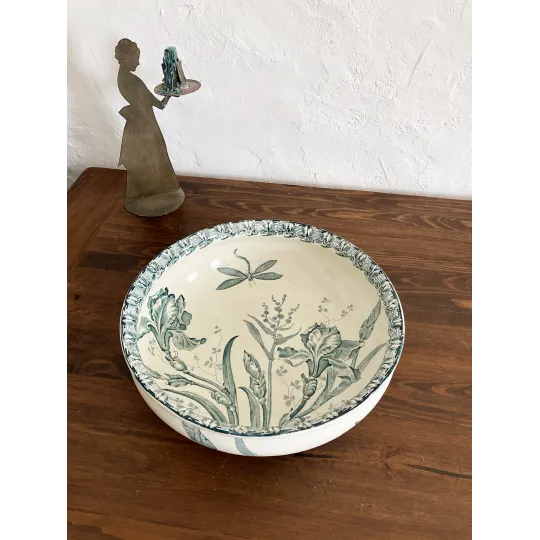 Vasque Badonviller, modèle Iris bleu