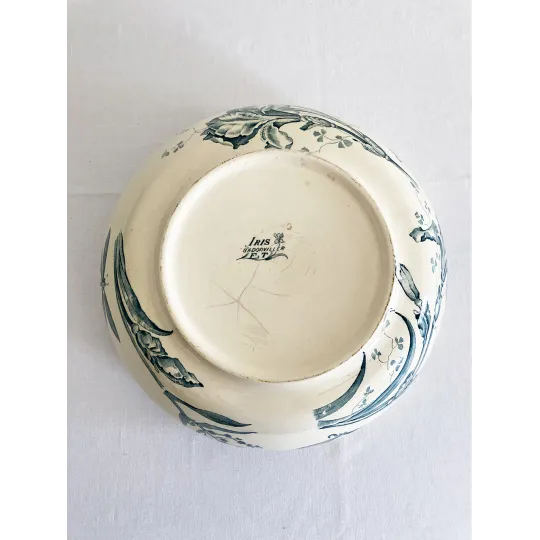 Vasque Badonviller, modèle Iris bleu