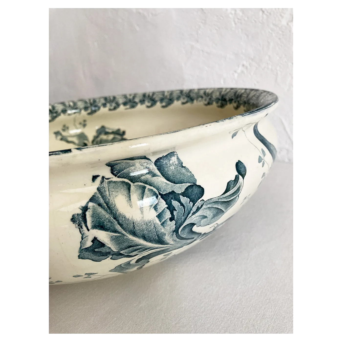 Vasque Badonviller, modèle Iris bleu