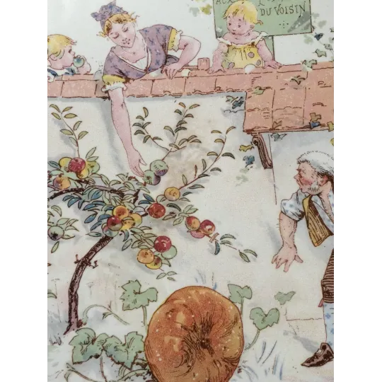 Assiette décorative