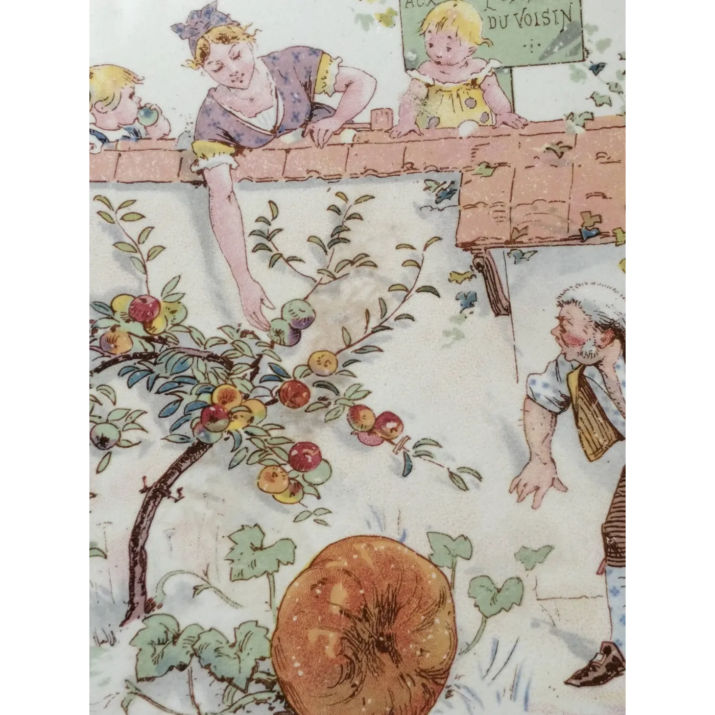 Assiette décorative