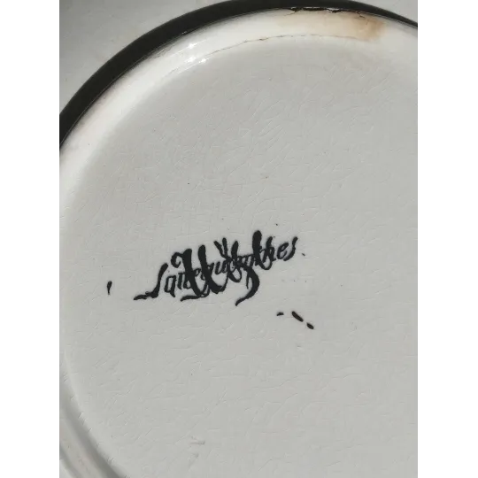 Assiette décorative