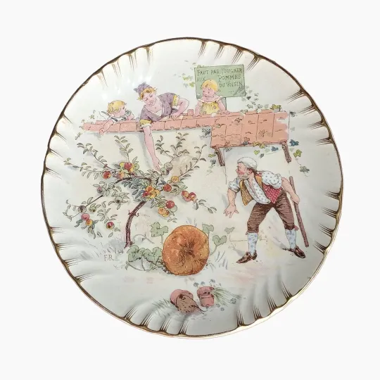 Assiette décorative