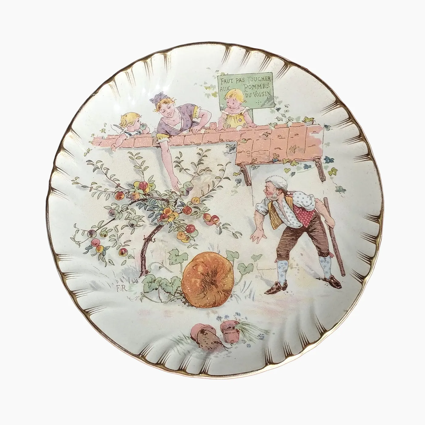 Assiette décorative