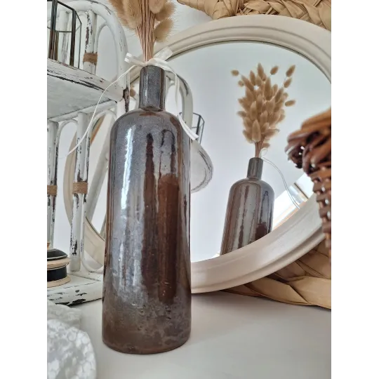 Bouteille en grès vintage