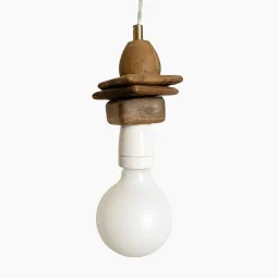 Lampe baladeuse en bois