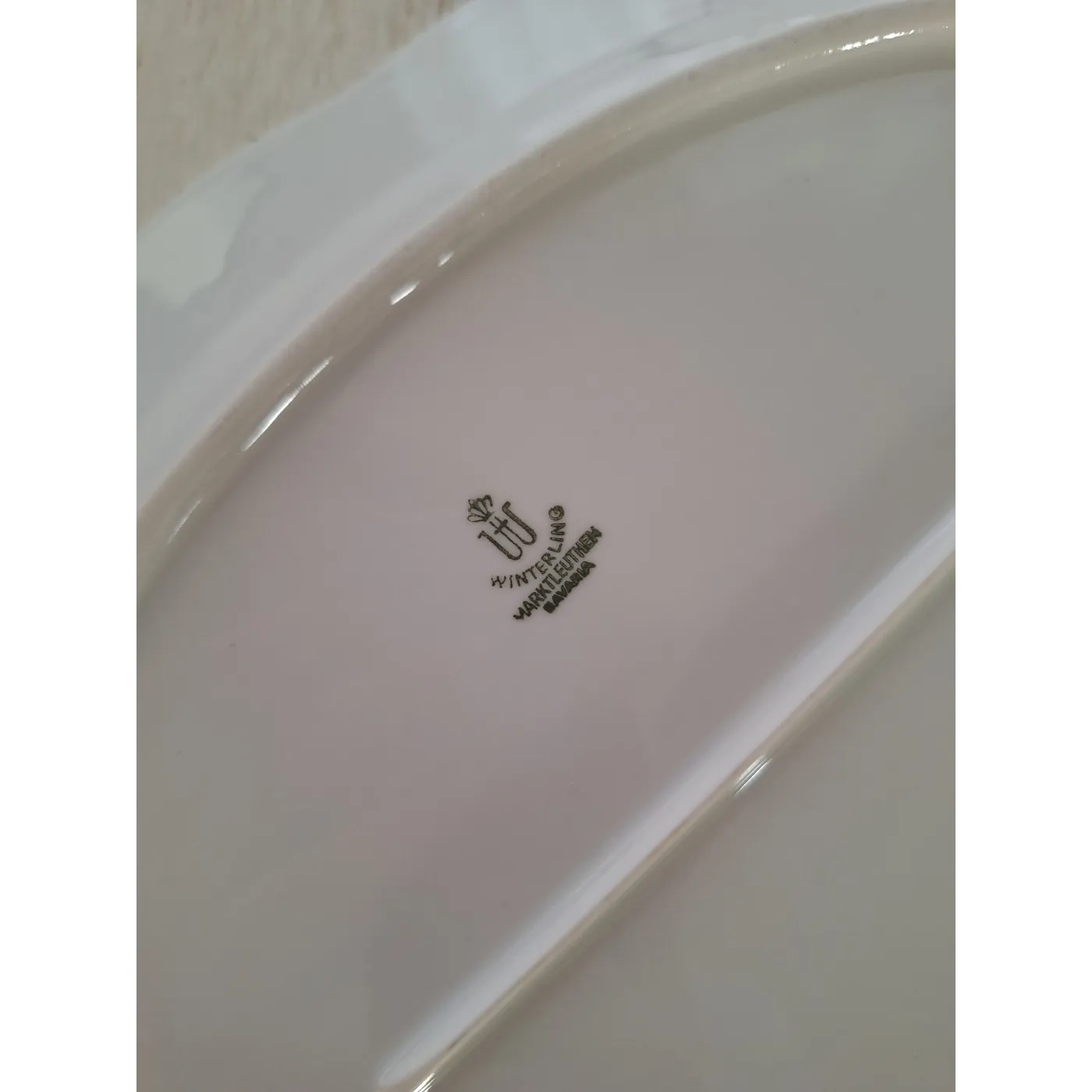 Plat ovale Winterling marktleuthen Bavaria