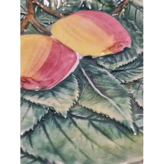 Duo d'assiettes barbotine