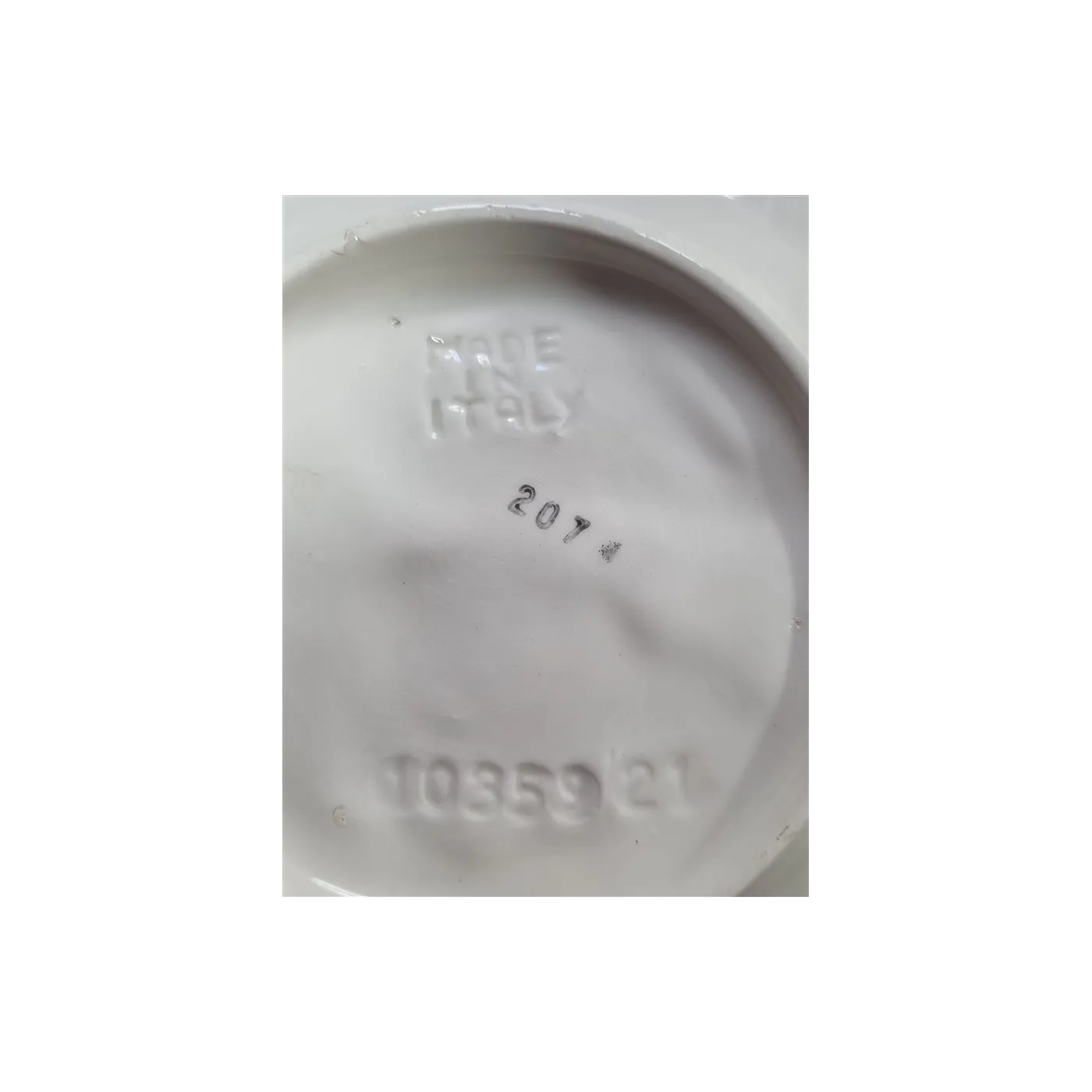 Duo d'assiettes barbotine