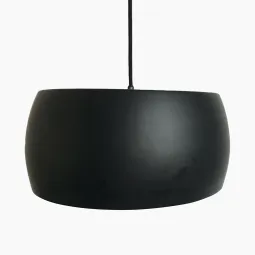 Suspension métal noir