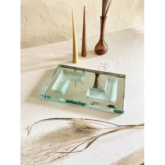 Plateau de centre de table, Jean Luce, années 1930