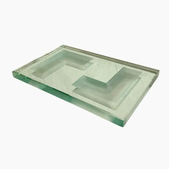 Plateau de centre de table, Jean Luce, années 1930