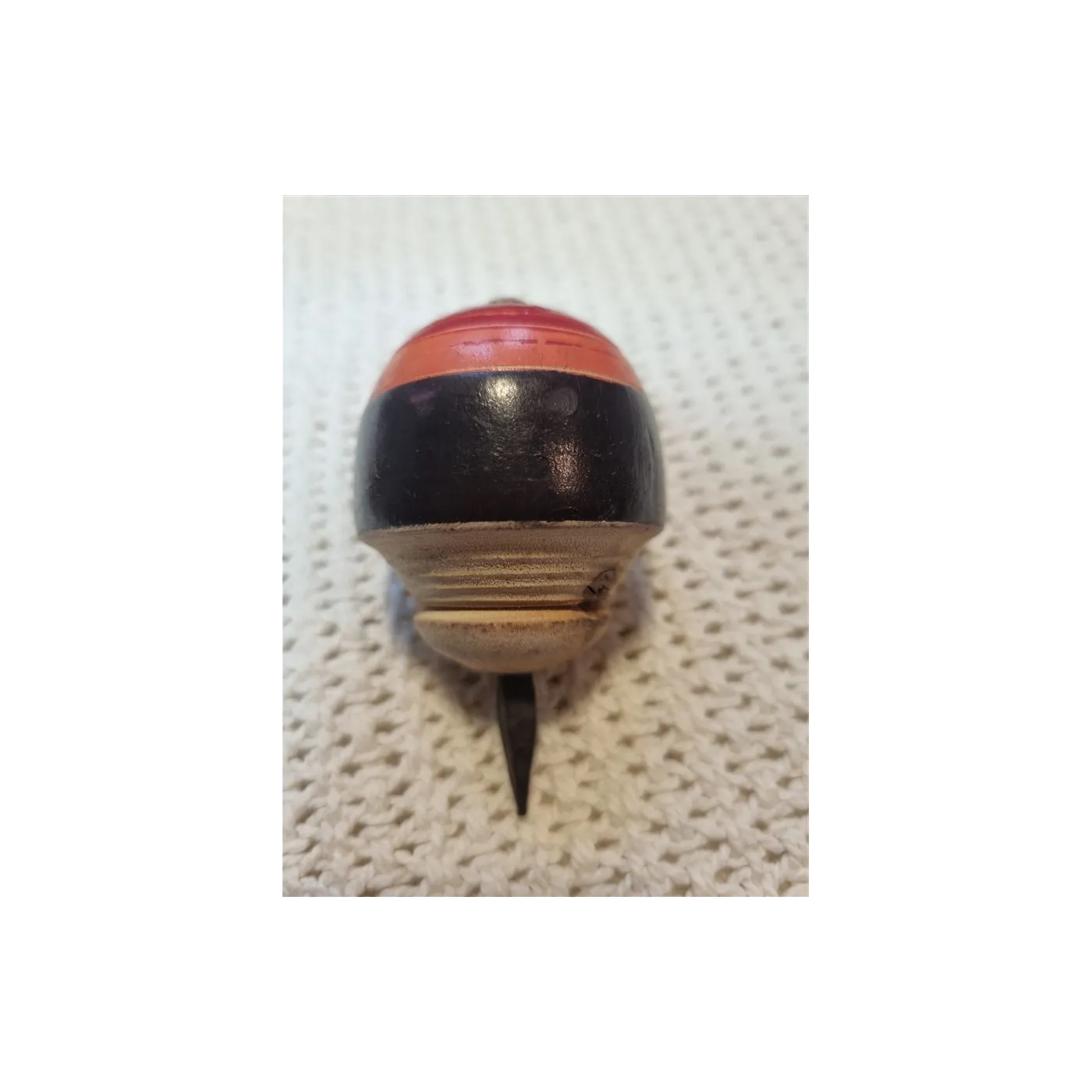 Duo d'anciennes toupies