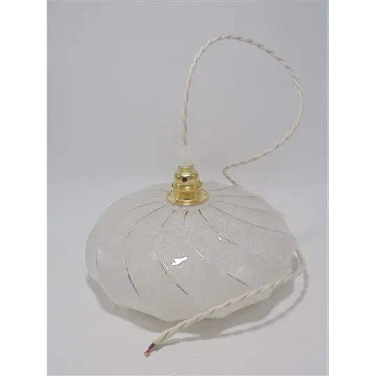 Suspension en verre moucheté
