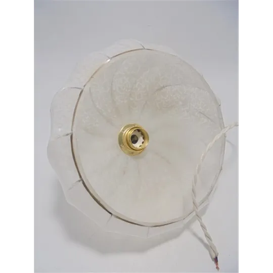 Suspension en verre moucheté