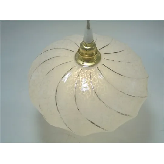 Suspension en verre moucheté