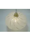 Suspension en verre moucheté