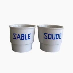 Pot d'apothicaire x2