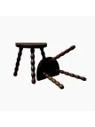 Tabouret tripode x2