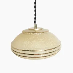 Suspension en verre de Clichy