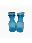 Paire de pots Lever bleus
