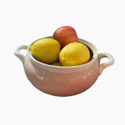 Saladier rose poudré Villeroy & Boch.