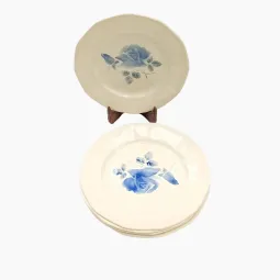 8 assiettes plates Digoin