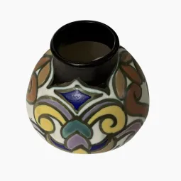 Vase boule à émaux mats de Bergen