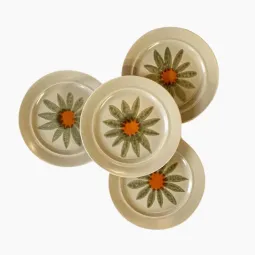 Assiettes à dessert vintage